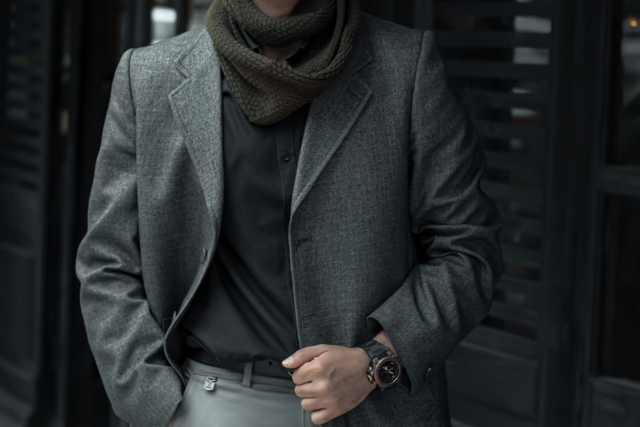 well-dressed man wearing a luxury watch