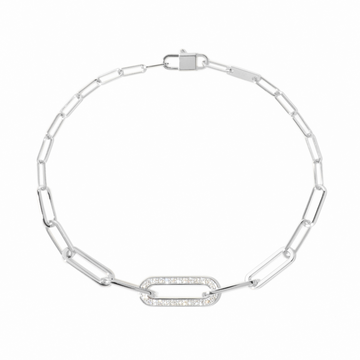 アクセサリー dinh van Menottes dinh van medium cord bracelet - silver | dinh van