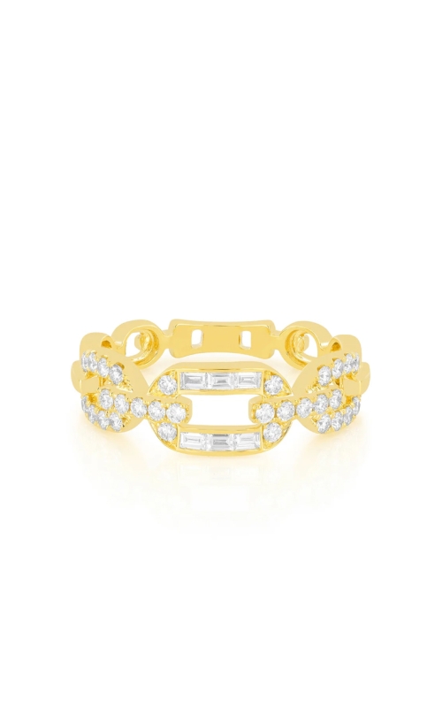Diamond Graduated Chain Ring