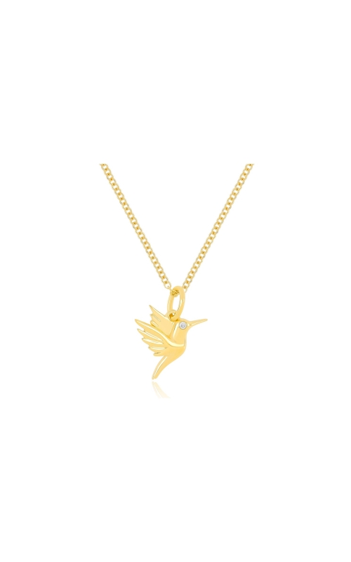 Gold Hummingbird Necklace
