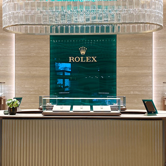 Rolex Showroom at Hing Wa Lee Jewelers in California