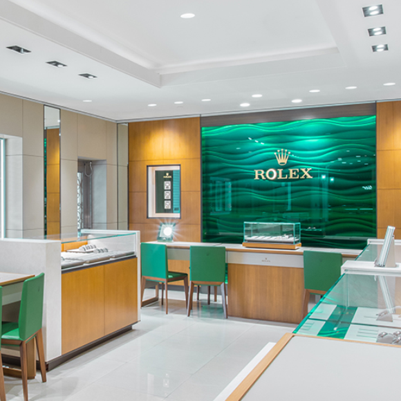 Our Rolex Showroom at Hing Wa Lee Jewelers in California