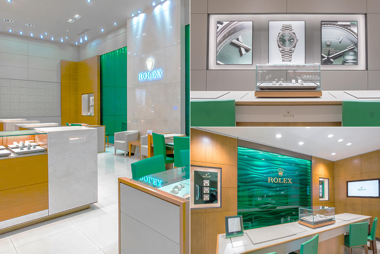 Rolex Showroom at Hing Wa Lee Jewelers in California